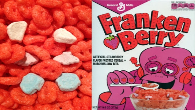 Franken Berry Cereal