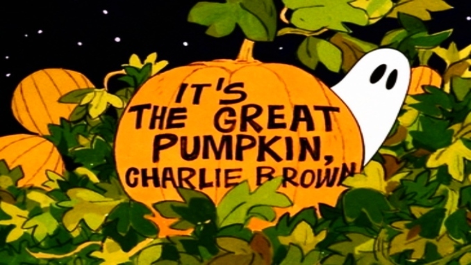 Its the Great Pumpkin Charlie Brown